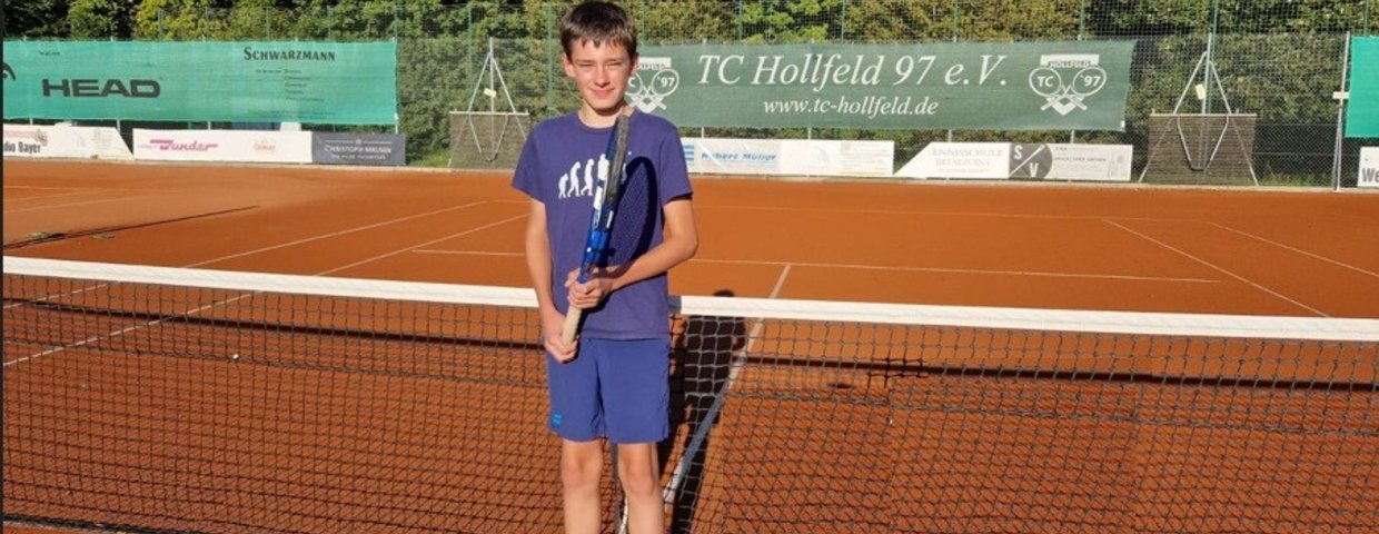 Vereinsmeisterschaft Jugend15 - Luca Görl holt sich Titel im Einzel
